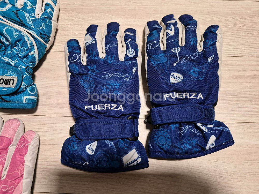 아동 스키장갑 일괄--1