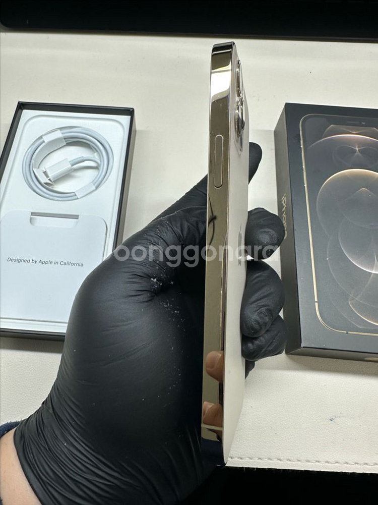 아이폰12프로 256G 골드 S급!--5