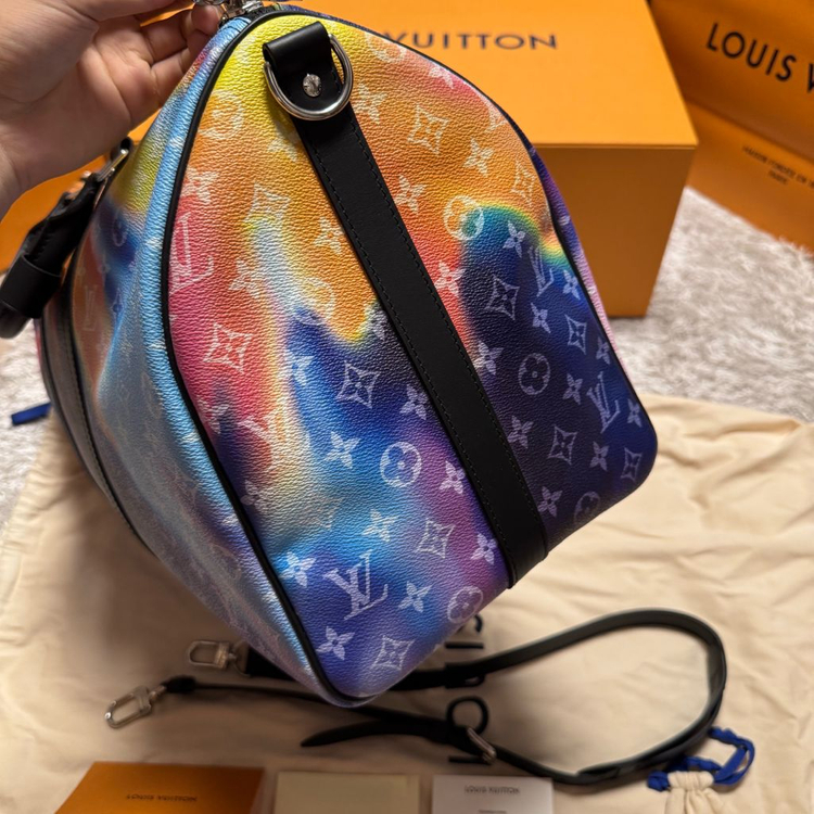 [ 50 ] 루이비통 이클립스 선셋 반둘리에 키폴 50 크로스백 보스턴백--2