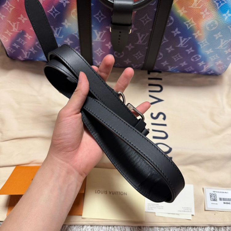 [ 50 ] 루이비통 이클립스 선셋 반둘리에 키폴 50 크로스백 보스턴백--9