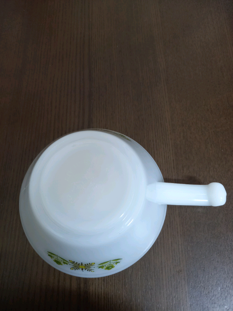 [미사용품]빈티지 앵커호킹 핸들 스프 볼 (커스타드 볼), 파이어 킹--6