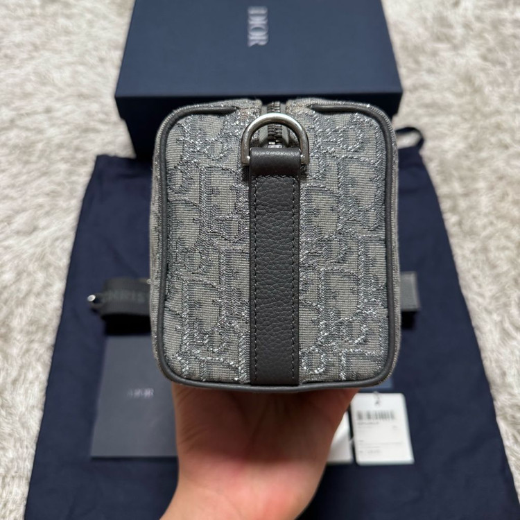 [ OS ] 디올 오블리크 루테늄 링고 22 크로스백 메신저백--3