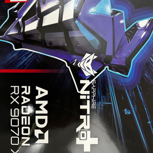 SAPPHIRE 라데온 RX 9070 XT NITRO+ OC D6 16GB