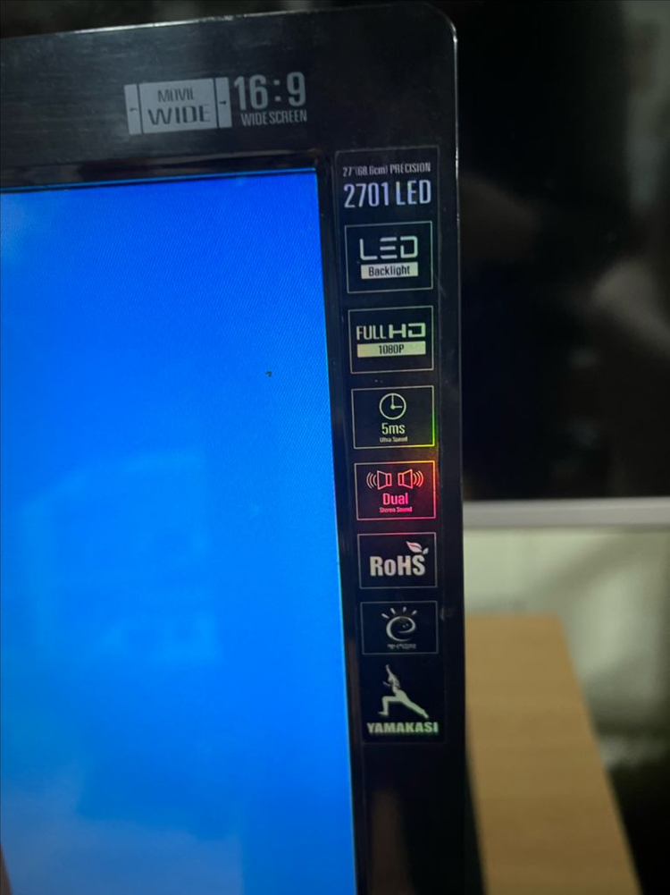 야마카시 27인치 LED 컴퓨터 모니터 가정 사무용--1