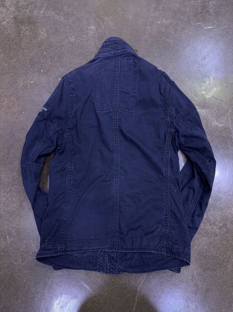 아베크롬비 센티넬 빈티지 밀리터리 야상 자켓 네이비 M--1