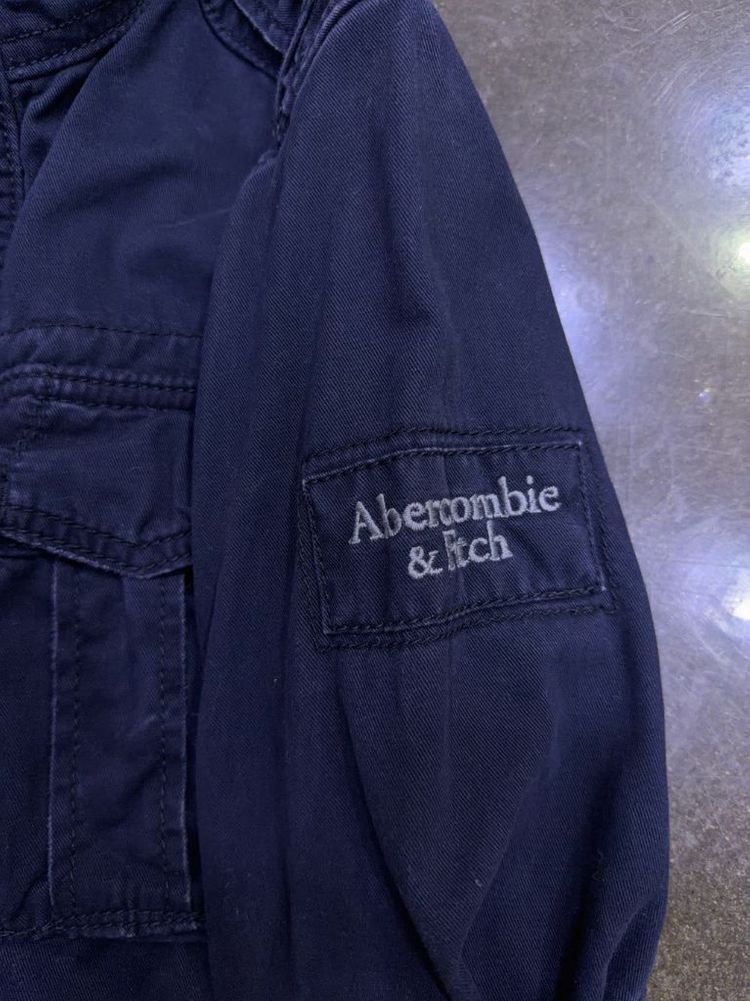 아베크롬비 센티넬 빈티지 밀리터리 야상 자켓 네이비 M--5