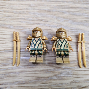 레고 닌자고 골드로이드 미니피규어
