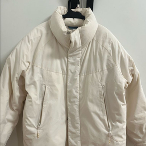 컬럼비아 여성 숏패딩 아이보리 콜롬비아 다운자켓 오리털