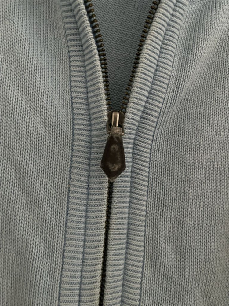 정품 라코스테 남성 집업 니트 가디건 3사이즈 하늘색--2