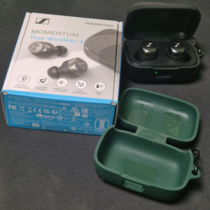 젠하이저 모멘텀 4 트루 와이어리스 무선 이어폰