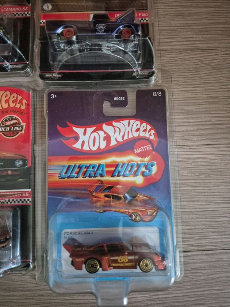 핫휠 rlc 포드 포르쉐 카마로 6종 일괄 정리합니다. 이미지