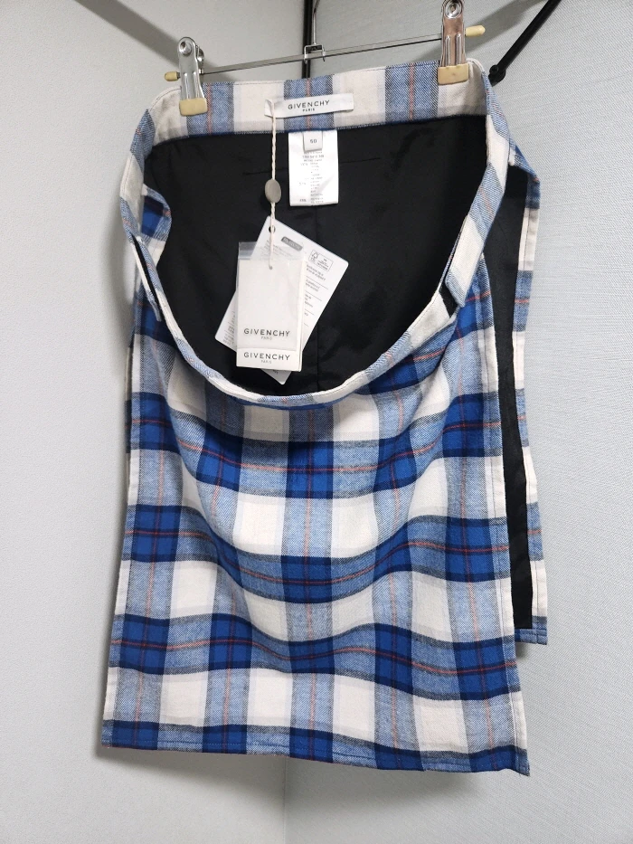 Givenchy Flannel Panel Skirt Apparel Pants 이미지