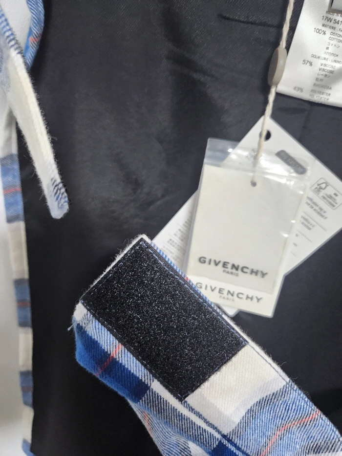Givenchy Flannel Panel Skirt Apparel Pants 이미지