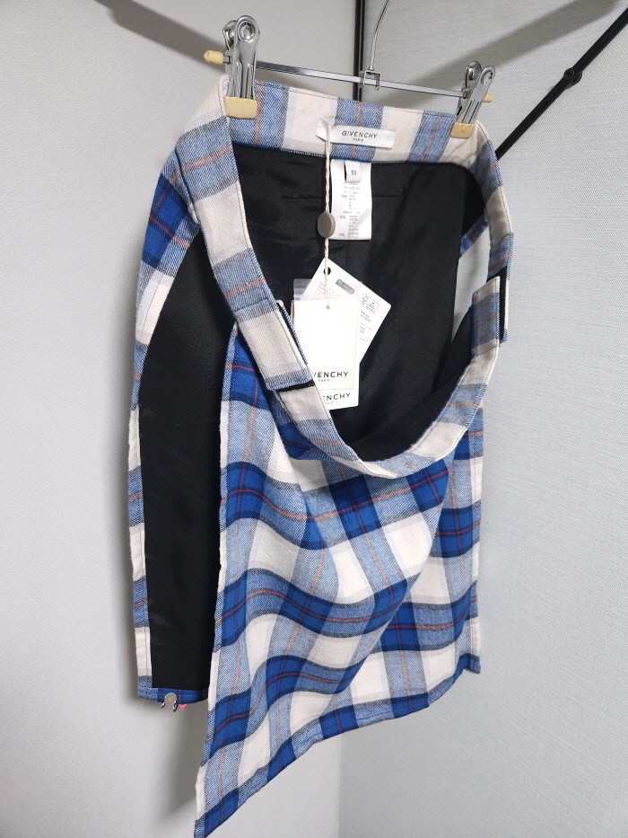 Givenchy Flannel Panel Skirt Apparel Pants 이미지