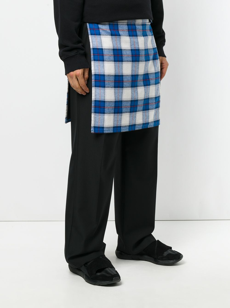 Givenchy Flannel Panel Skirt Apparel Pants 이미지