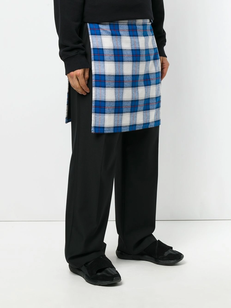 Givenchy Flannel Panel Skirt Apparel Pants 이미지