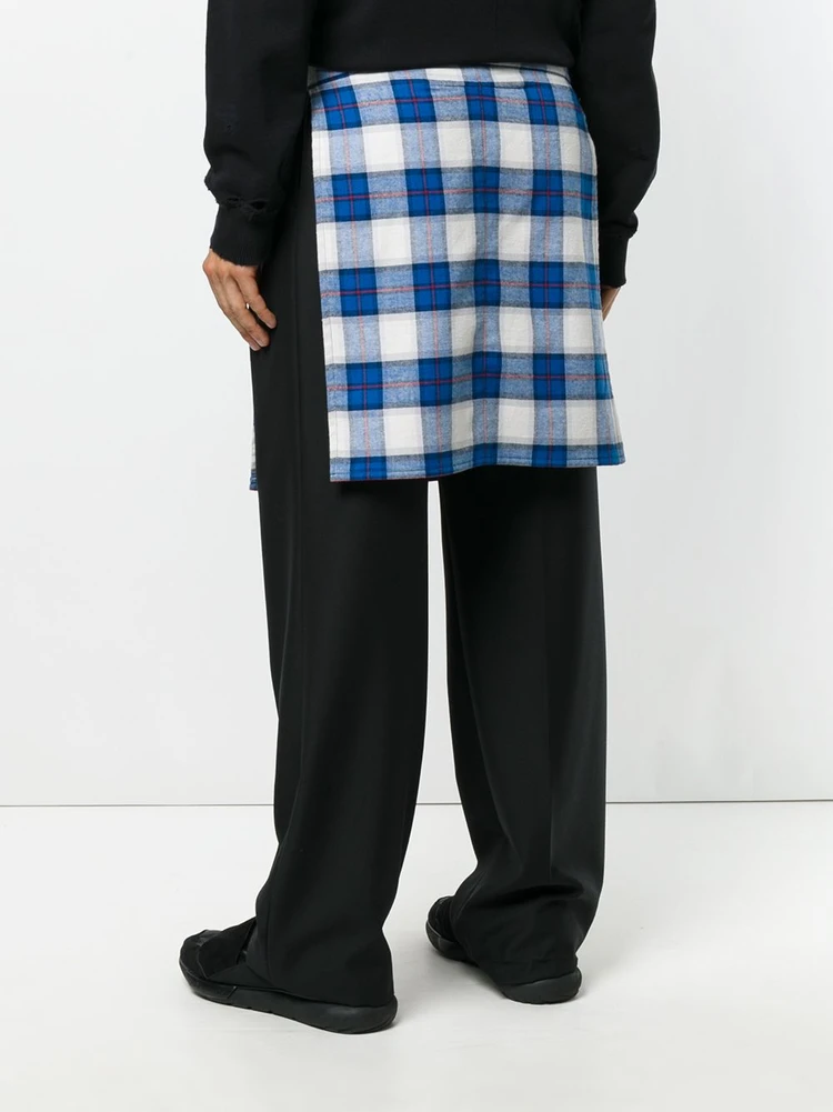Givenchy Flannel Panel Skirt Apparel Pants 이미지