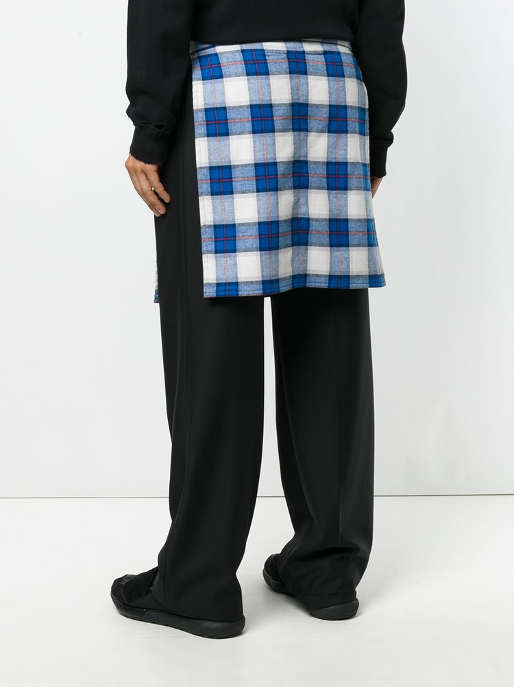 Givenchy Flannel Panel Skirt Apparel Pants 이미지