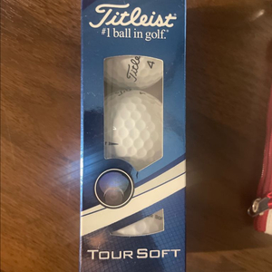 [미개봉 정품] 타이틀리스트 TOUR SOFT 골프공 / 소프트 타감