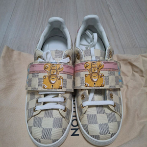 (정품) 루이비통 다미에 프론트 로우 여성 스니커즈