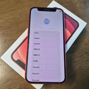 아이폰12미니 128G 레드