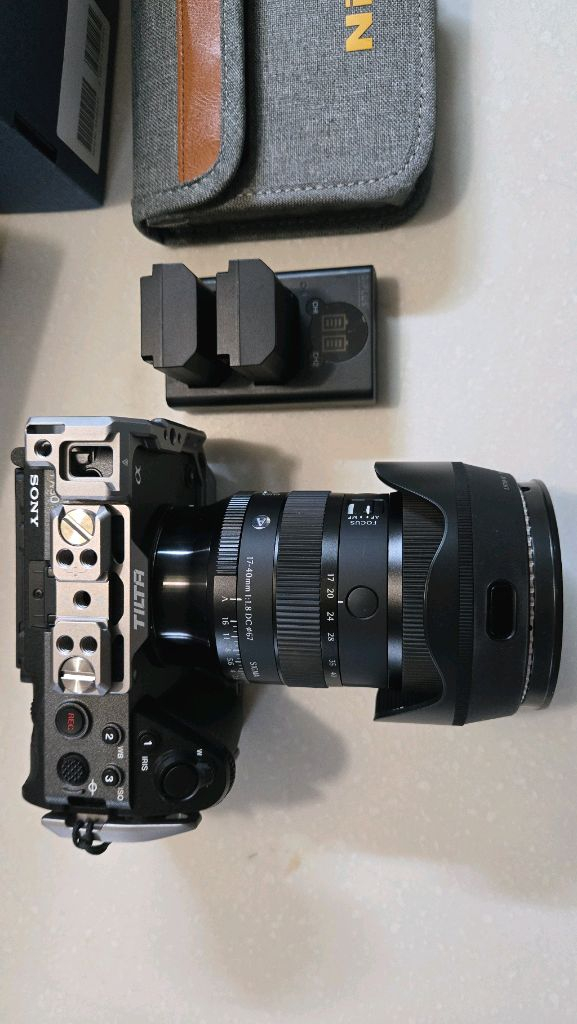 소니 FX30 과 Sigma 17 40 f1.8 판매 합니다 이미지