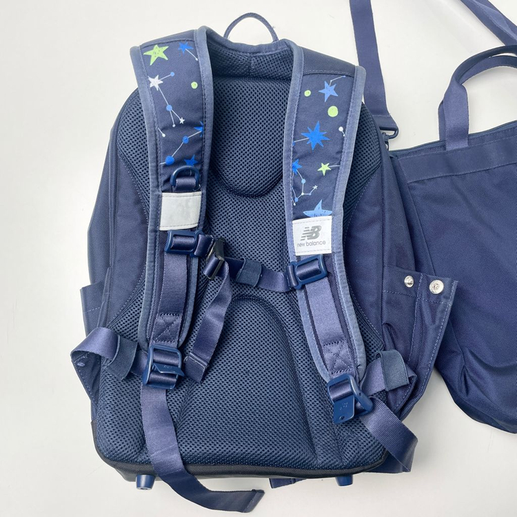[중고] 뉴발란스 책가방 보조가방 신발주머니 세트--3
