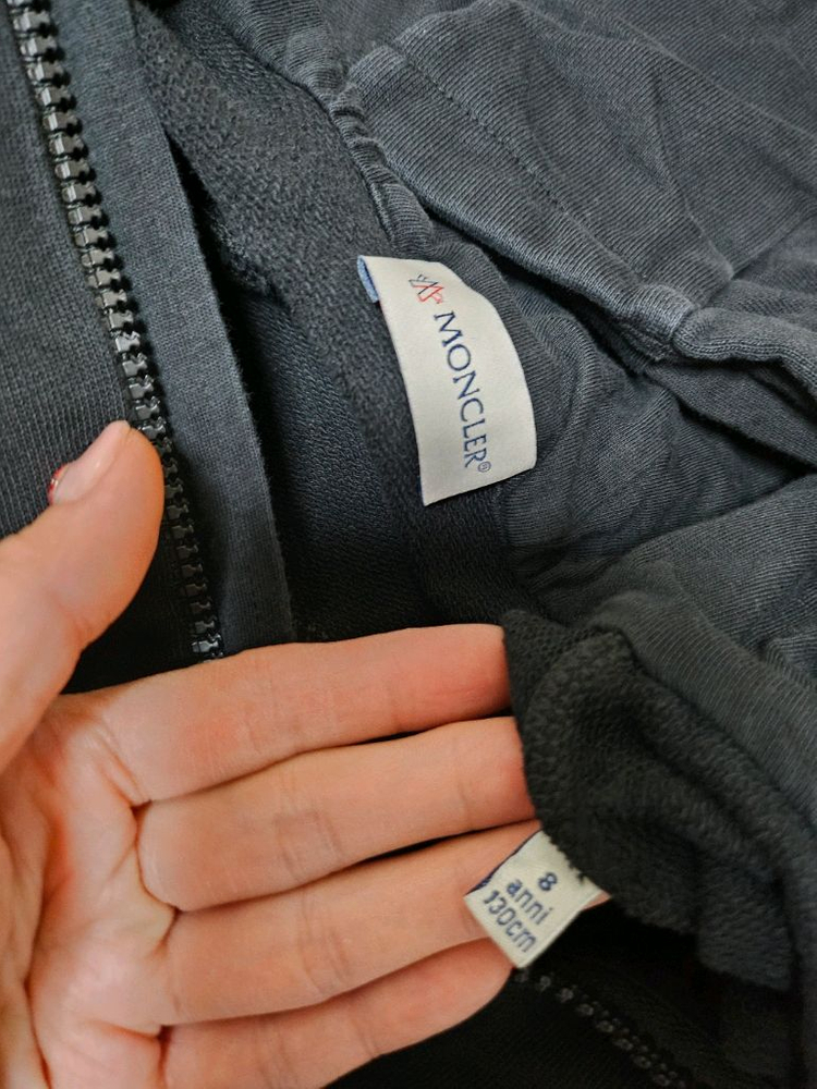 몽클레어 아동 후드 집업 세트 이미지