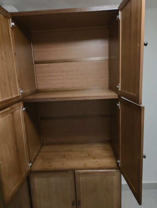 새상품 조립전 3단 수납장 이불장--2