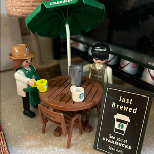 스타벅스 플레이모빌 세트