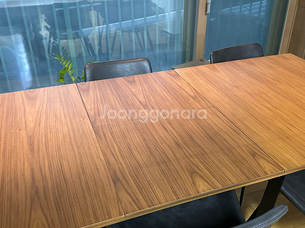 거실 식탁 까사미아 프란조 익스텐션 테이블 세트--2