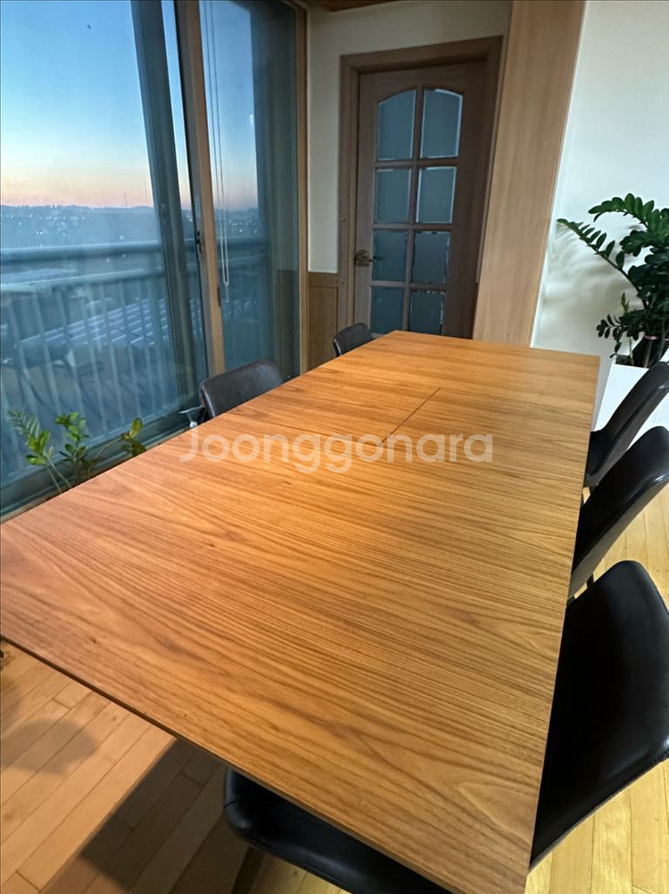 거실 식탁 까사미아 프란조 익스텐션 테이블 세트--4