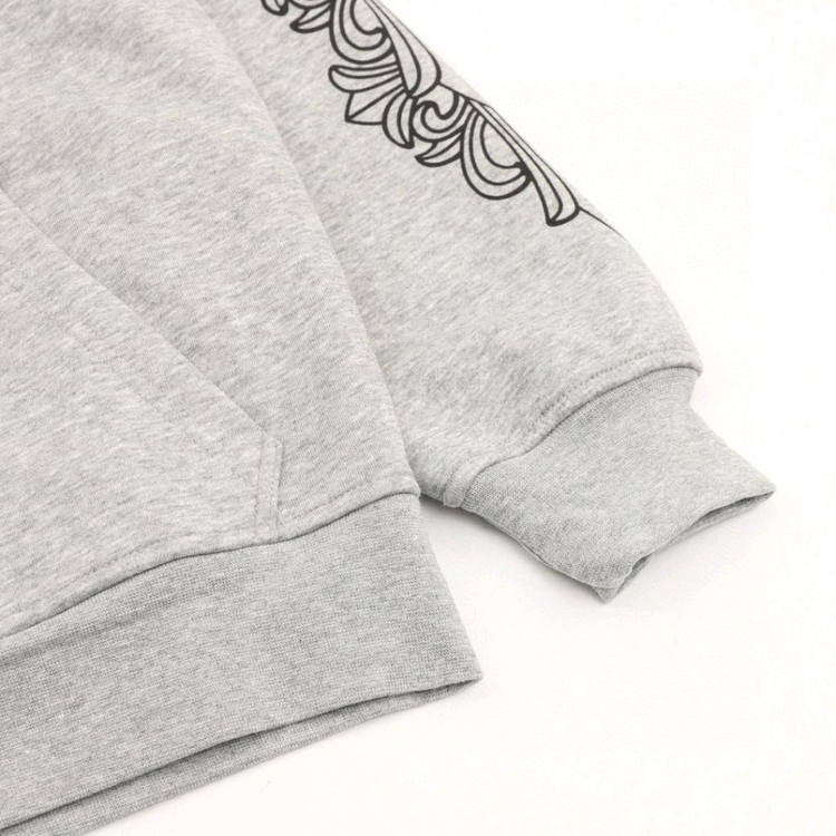 Chrome Hearts 말굽 프린트 남성 후드 스웨트셔츠 후드티 S--2