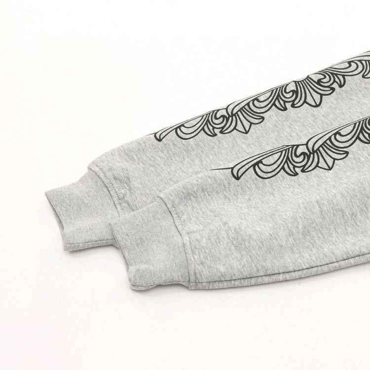 Chrome Hearts 말굽 프린트 남성 후드 스웨트셔츠 후드티 S--3