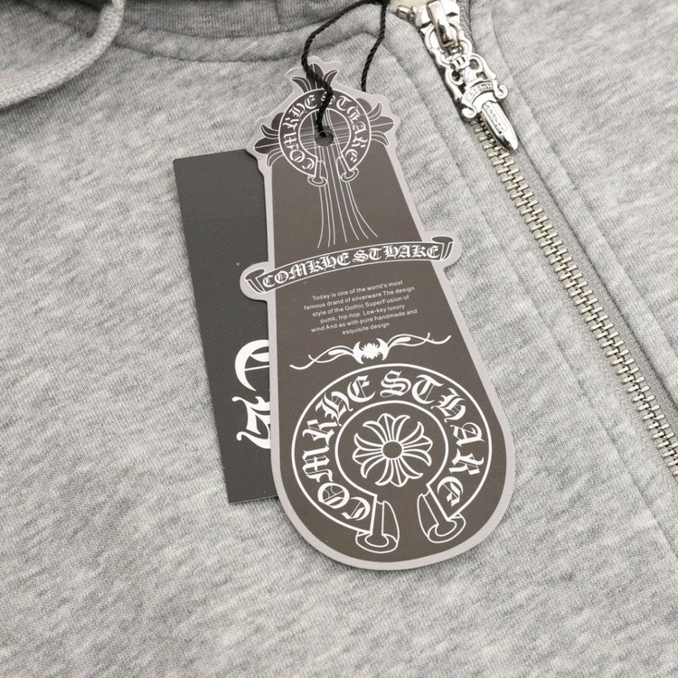 Chrome Hearts 말굽 프린트 남성 후드 스웨트셔츠 후드티 S--7