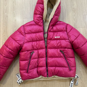 MSGM 키즈 양면 패딩 12세