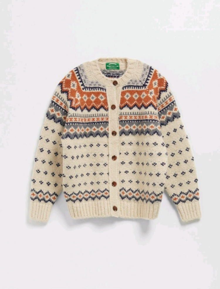 그린버터 가디건 새상품 이미지