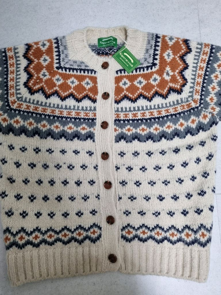 그린버터 가디건 새상품 이미지