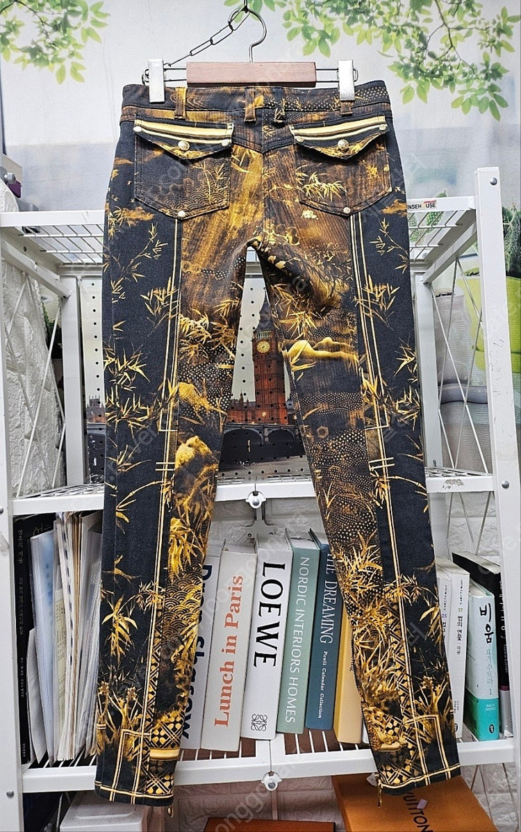 발망 여성 스키니진 바이크진 26 대나무 데님 청바지 WJ73 이미지