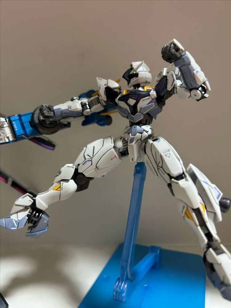 반다이 HG 풀 도색작 2종 일괄 팝니다(르브리스지우,슈바르제테) 이미지