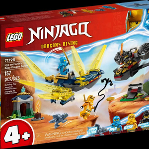 레고 닌자고 71798 아린의 아기 드래곤과 니야의 전투