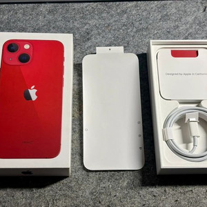 아이폰 13 미니 128기가 레드 팝니다. 이미지