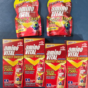 아미노바이탈 퍼펙트 에너지젤 파워젤 2500 4박스, 5000 2팩