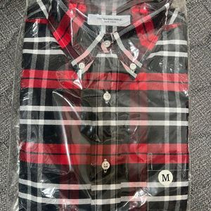 남성 체크 셔츠 남방 95 M