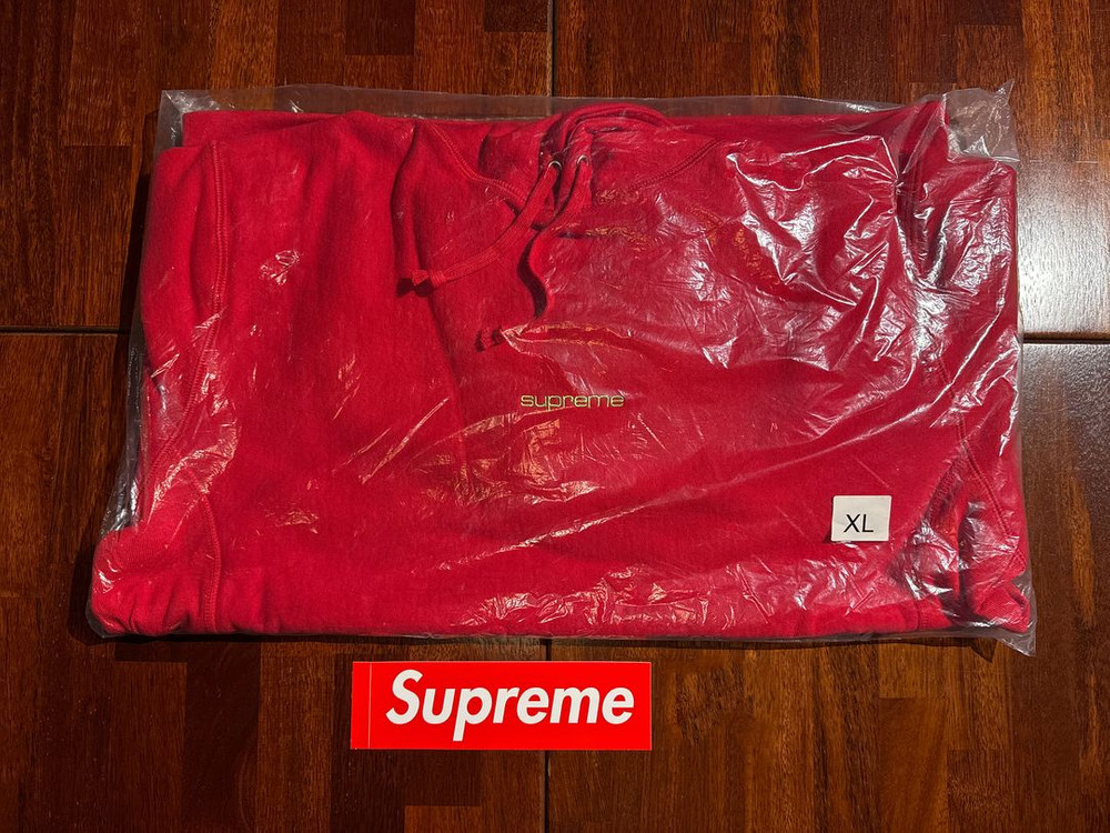 [XL] 슈프림 컴팩트 로고 후드 | Supreme Compact Logo Hooded Sweatshirt 이미지