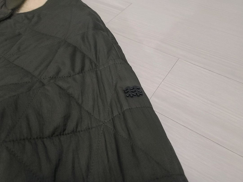 코오롱스포츠 퀼팅 리버시블 후리스 패딩 자켓 85 이미지