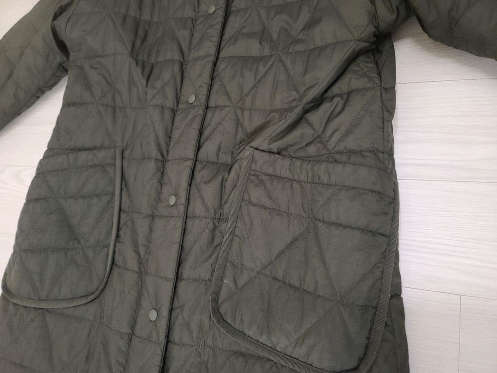 코오롱스포츠 퀼팅 리버시블 후리스 패딩 자켓 85 이미지