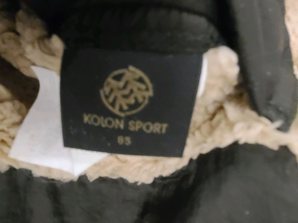 코오롱스포츠 퀼팅 리버시블 후리스 패딩 자켓 85 이미지