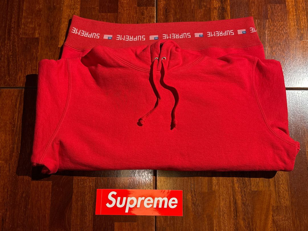 [L] 슈프림 로고 립 후드 | Supreme Logo Rib 이미지