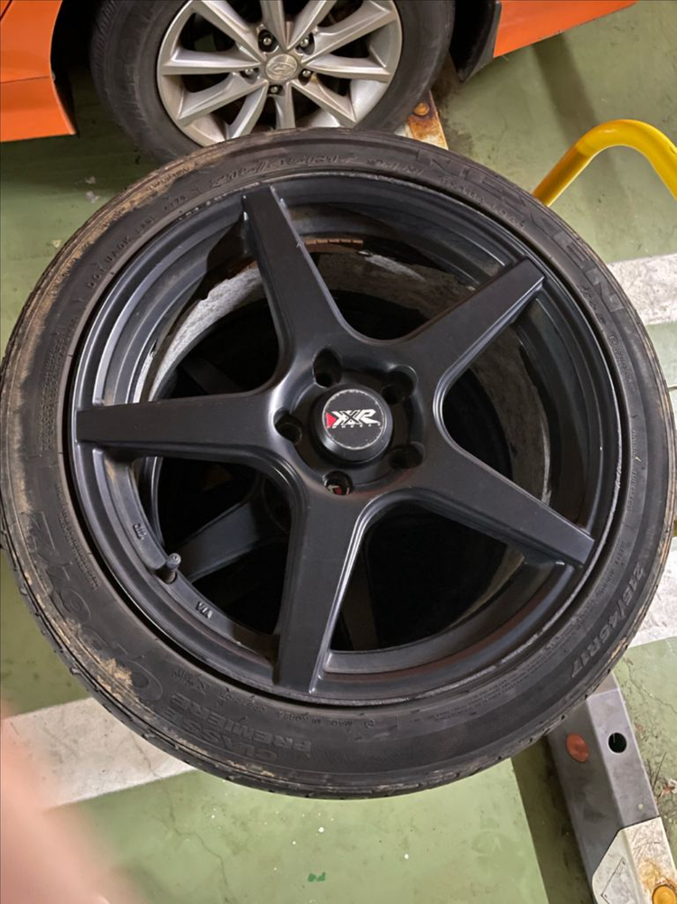 XXR 535 17인치 휠타이어 이미지